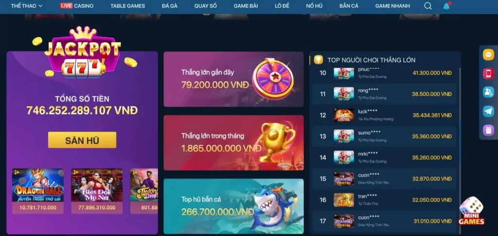 Chương trình hoàn trả hấp dẫn tại WSTAR777